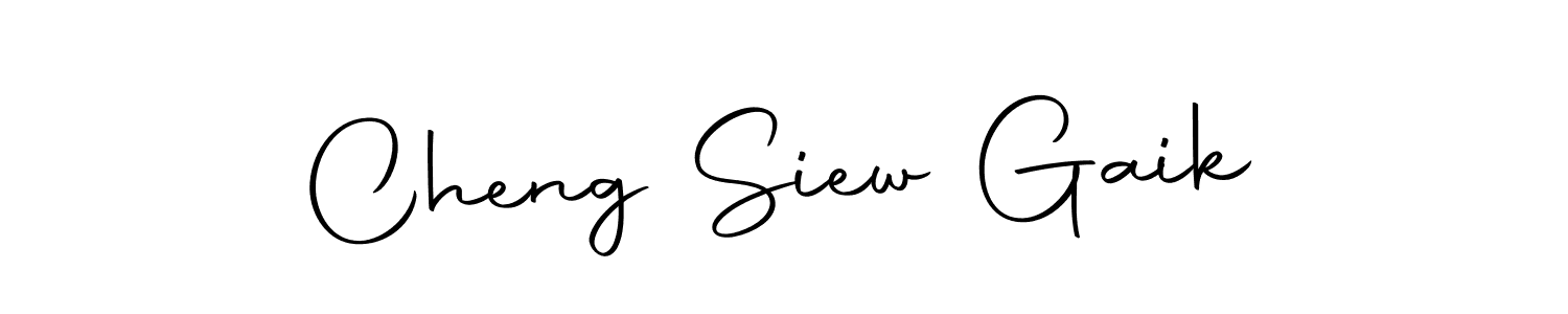 Design your own signature with our free online signature maker. With this signature software, you can create a handwritten (Autography-DOLnW) signature for name Cheng Siew Gaik. Cheng Siew Gaik signature style 10 images and pictures png