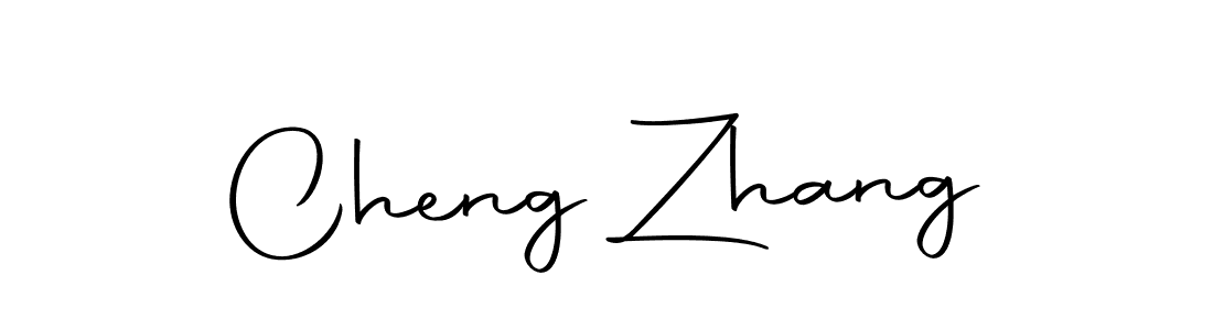 It looks lik you need a new signature style for name Cheng Zhang. Design unique handwritten (Autography-DOLnW) signature with our free signature maker in just a few clicks. Cheng Zhang signature style 10 images and pictures png