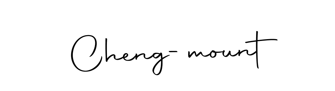 Create a beautiful signature design for name Cheng-mount. With this signature (Autography-DOLnW) fonts, you can make a handwritten signature for free. Cheng-mount signature style 10 images and pictures png