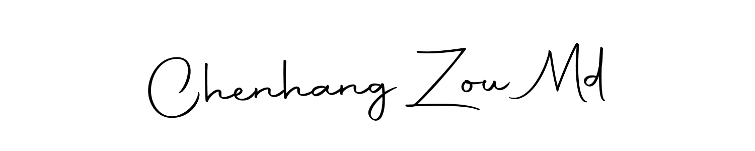 The best way (Autography-DOLnW) to make a short signature is to pick only two or three words in your name. The name Chenhang Zou Md include a total of six letters. For converting this name. Chenhang Zou Md signature style 10 images and pictures png