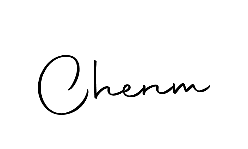 Chenm stylish signature style. Best Handwritten Sign (Autography-DOLnW) for my name. Handwritten Signature Collection Ideas for my name Chenm. Chenm signature style 10 images and pictures png