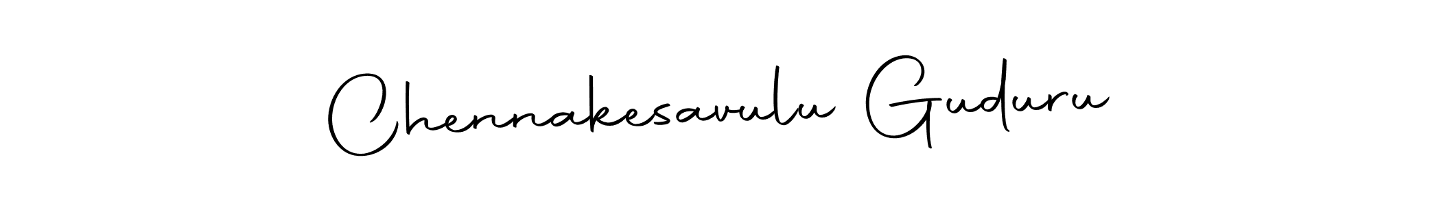 Make a beautiful signature design for name Chennakesavulu Guduru. With this signature (Autography-DOLnW) style, you can create a handwritten signature for free. Chennakesavulu Guduru signature style 10 images and pictures png
