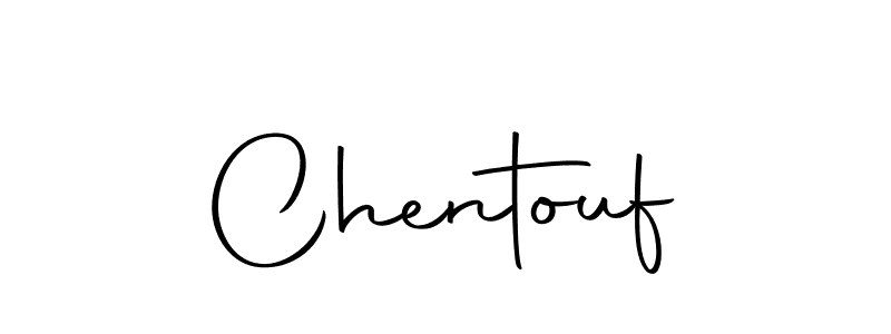 Make a beautiful signature design for name Chentouf. With this signature (Autography-DOLnW) style, you can create a handwritten signature for free. Chentouf signature style 10 images and pictures png