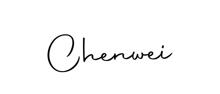 Chenwei stylish signature style. Best Handwritten Sign (Autography-DOLnW) for my name. Handwritten Signature Collection Ideas for my name Chenwei. Chenwei signature style 10 images and pictures png