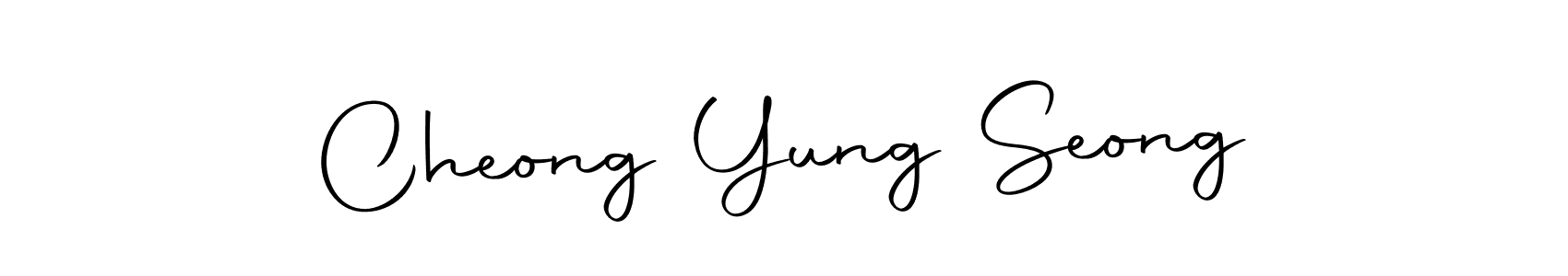 Similarly Autography-DOLnW is the best handwritten signature design. Signature creator online .You can use it as an online autograph creator for name Cheong Yung Seong. Cheong Yung Seong signature style 10 images and pictures png
