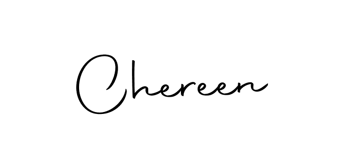 Chereen stylish signature style. Best Handwritten Sign (Autography-DOLnW) for my name. Handwritten Signature Collection Ideas for my name Chereen. Chereen signature style 10 images and pictures png