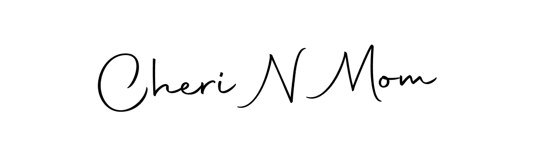 You should practise on your own different ways (Autography-DOLnW) to write your name (Cheri N Mom) in signature. don't let someone else do it for you. Cheri N Mom signature style 10 images and pictures png