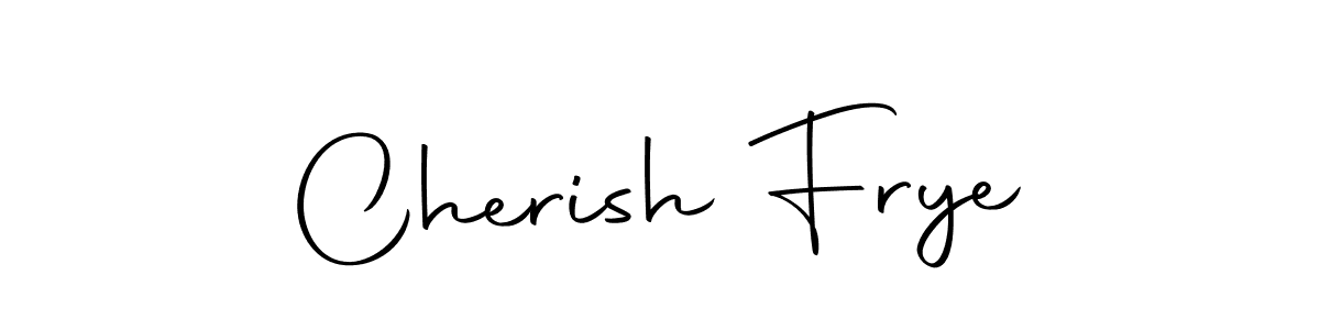 Once you've used our free online signature maker to create your best signature Autography-DOLnW style, it's time to enjoy all of the benefits that Cherish Frye name signing documents. Cherish Frye signature style 10 images and pictures png