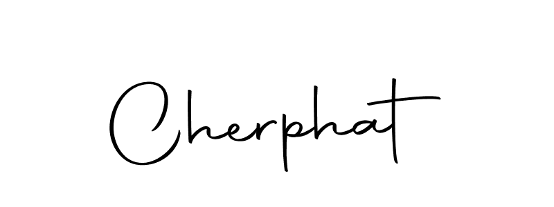 Design your own signature with our free online signature maker. With this signature software, you can create a handwritten (Autography-DOLnW) signature for name Cherphat. Cherphat signature style 10 images and pictures png