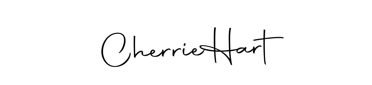 Use a signature maker to create a handwritten signature online. With this signature software, you can design (Autography-DOLnW) your own signature for name Cherrie  Hart. Cherrie  Hart signature style 10 images and pictures png