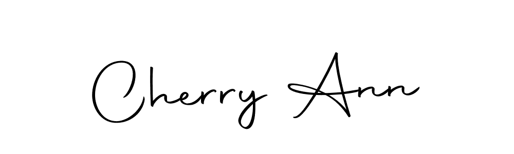 The best way (Autography-DOLnW) to make a short signature is to pick only two or three words in your name. The name Cherry Ann include a total of six letters. For converting this name. Cherry Ann signature style 10 images and pictures png