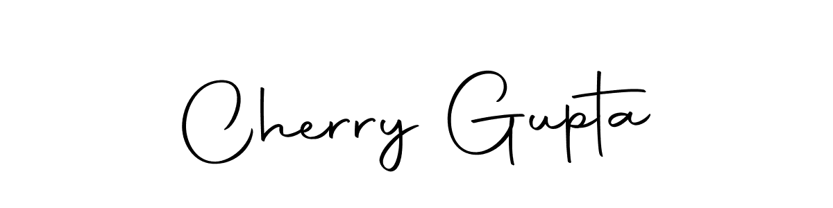 Use a signature maker to create a handwritten signature online. With this signature software, you can design (Autography-DOLnW) your own signature for name Cherry Gupta. Cherry Gupta signature style 10 images and pictures png