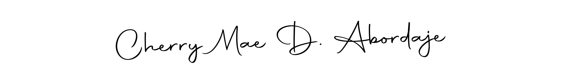 Here are the top 10 professional signature styles for the name Cherry Mae D. Abordaje. These are the best autograph styles you can use for your name. Cherry Mae D. Abordaje signature style 10 images and pictures png