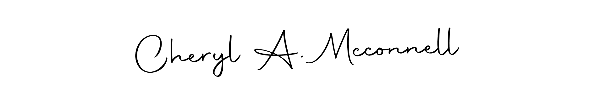 Also You can easily find your signature by using the search form. We will create Cheryl A. Mcconnell name handwritten signature images for you free of cost using Autography-DOLnW sign style. Cheryl A. Mcconnell signature style 10 images and pictures png