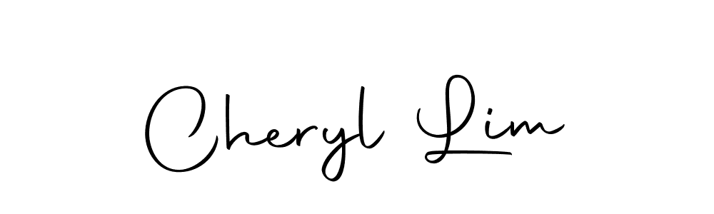 You should practise on your own different ways (Autography-DOLnW) to write your name (Cheryl Lim) in signature. don't let someone else do it for you. Cheryl Lim signature style 10 images and pictures png