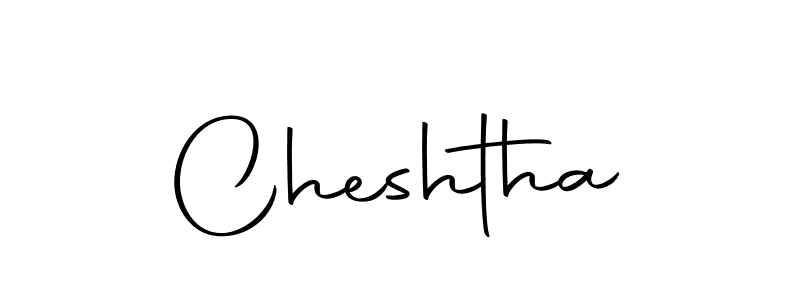 How to make Cheshtha signature? Autography-DOLnW is a professional autograph style. Create handwritten signature for Cheshtha name. Cheshtha signature style 10 images and pictures png