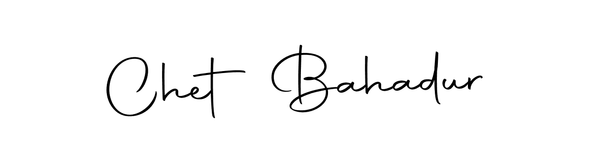Use a signature maker to create a handwritten signature online. With this signature software, you can design (Autography-DOLnW) your own signature for name Chet Bahadur. Chet Bahadur signature style 10 images and pictures png