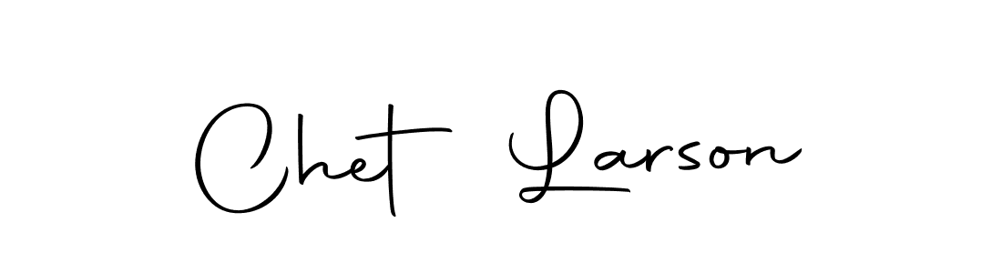 How to make Chet Larson name signature. Use Autography-DOLnW style for creating short signs online. This is the latest handwritten sign. Chet Larson signature style 10 images and pictures png