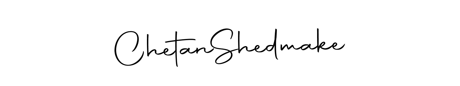 Use a signature maker to create a handwritten signature online. With this signature software, you can design (Autography-DOLnW) your own signature for name Chetan  Shedmake. Chetan  Shedmake signature style 10 images and pictures png