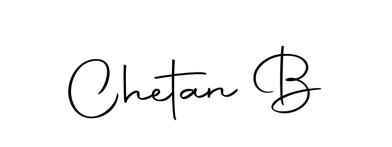 Create a beautiful signature design for name Chetan B. With this signature (Autography-DOLnW) fonts, you can make a handwritten signature for free. Chetan B signature style 10 images and pictures png