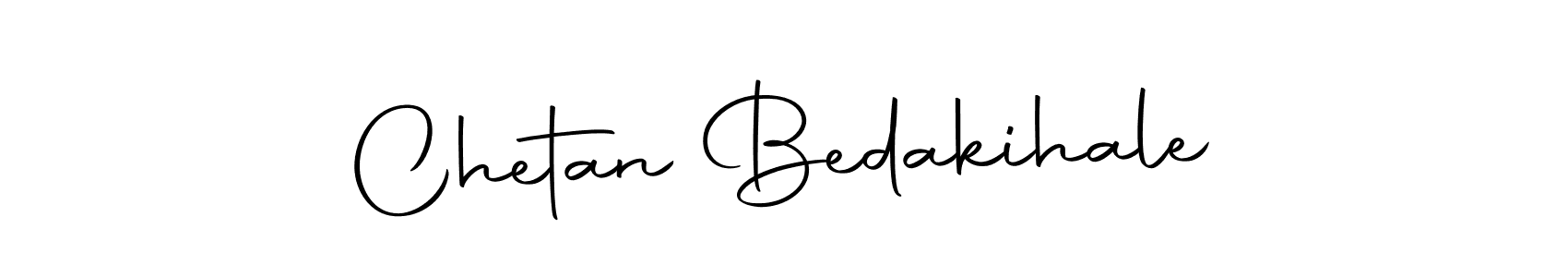 Design your own signature with our free online signature maker. With this signature software, you can create a handwritten (Autography-DOLnW) signature for name Chetan Bedakihale. Chetan Bedakihale signature style 10 images and pictures png