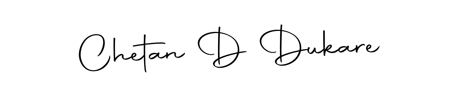 Make a short Chetan D Dukare signature style. Manage your documents anywhere anytime using Autography-DOLnW. Create and add eSignatures, submit forms, share and send files easily. Chetan D Dukare signature style 10 images and pictures png
