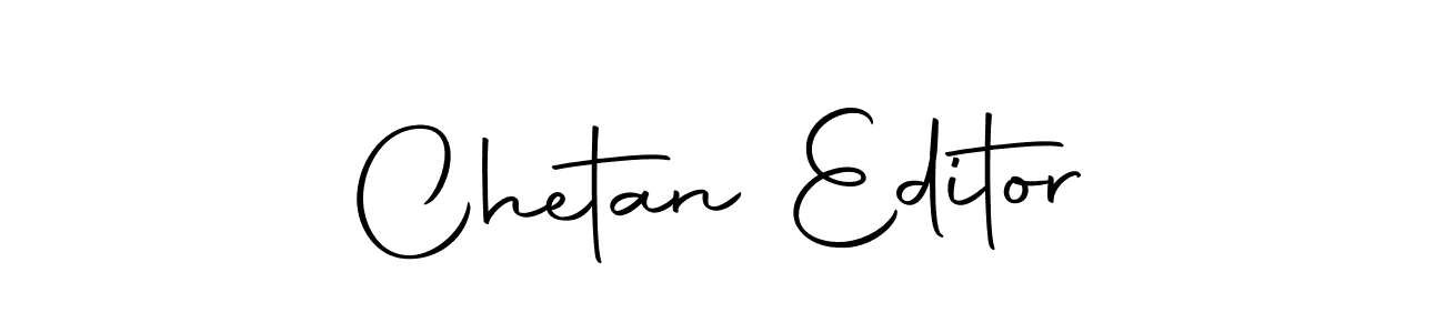 How to make Chetan Editor name signature. Use Autography-DOLnW style for creating short signs online. This is the latest handwritten sign. Chetan Editor signature style 10 images and pictures png