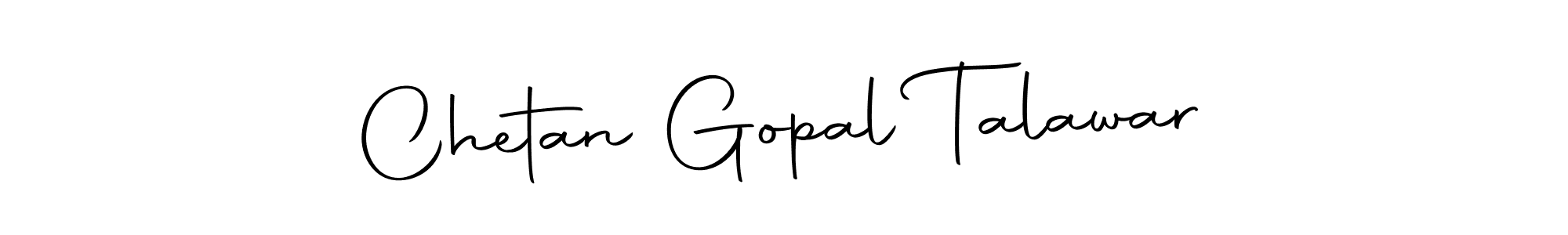 Make a beautiful signature design for name Chetan Gopal Talawar. With this signature (Autography-DOLnW) style, you can create a handwritten signature for free. Chetan Gopal Talawar signature style 10 images and pictures png