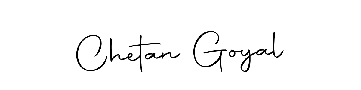 Design your own signature with our free online signature maker. With this signature software, you can create a handwritten (Autography-DOLnW) signature for name Chetan Goyal. Chetan Goyal signature style 10 images and pictures png