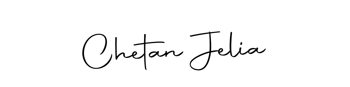 Make a beautiful signature design for name Chetan Jelia. With this signature (Autography-DOLnW) style, you can create a handwritten signature for free. Chetan Jelia signature style 10 images and pictures png
