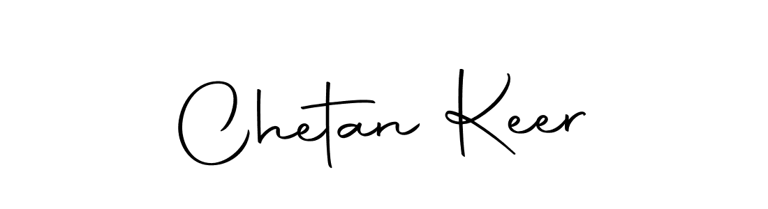 Make a beautiful signature design for name Chetan Keer. With this signature (Autography-DOLnW) style, you can create a handwritten signature for free. Chetan Keer signature style 10 images and pictures png