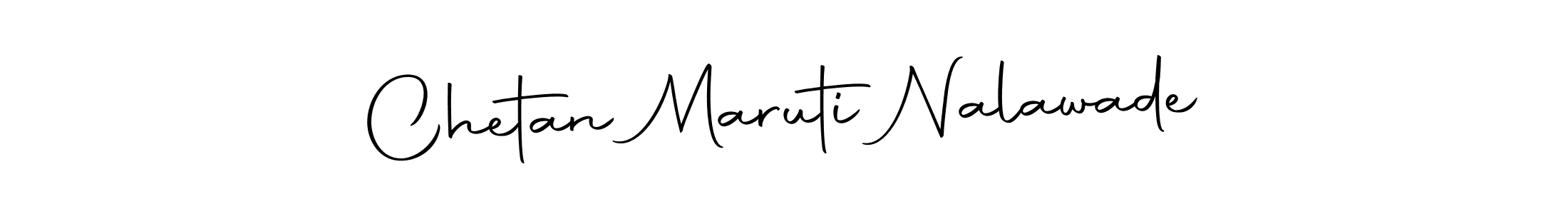 Design your own signature with our free online signature maker. With this signature software, you can create a handwritten (Autography-DOLnW) signature for name Chetan Maruti Nalawade. Chetan Maruti Nalawade signature style 10 images and pictures png