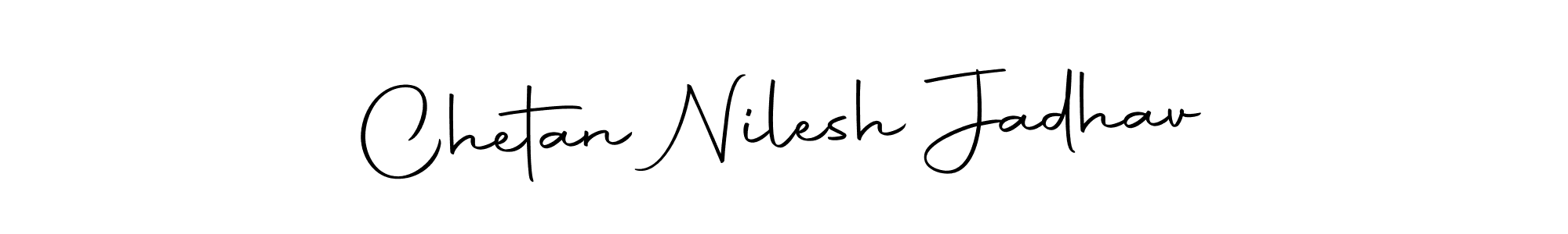 Use a signature maker to create a handwritten signature online. With this signature software, you can design (Autography-DOLnW) your own signature for name Chetan Nilesh Jadhav. Chetan Nilesh Jadhav signature style 10 images and pictures png