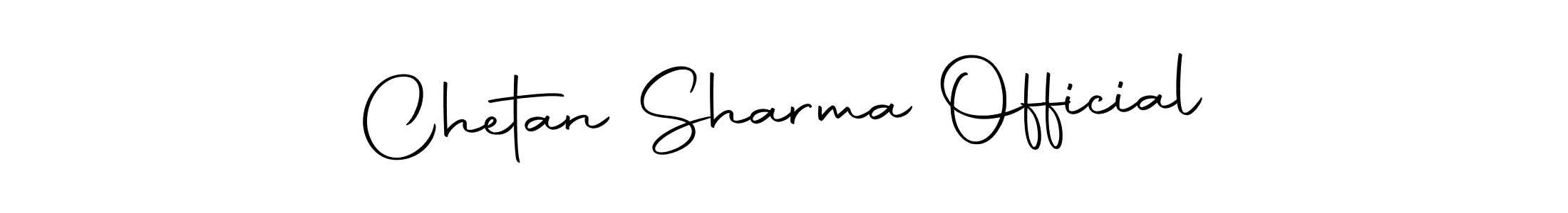 if you are searching for the best signature style for your name Chetan Sharma Official. so please give up your signature search. here we have designed multiple signature styles  using Autography-DOLnW. Chetan Sharma Official signature style 10 images and pictures png