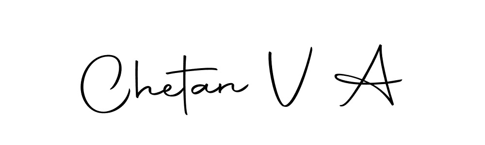 Also You can easily find your signature by using the search form. We will create Chetan V A name handwritten signature images for you free of cost using Autography-DOLnW sign style. Chetan V A signature style 10 images and pictures png