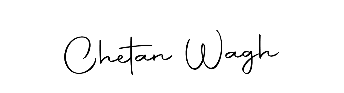 Design your own signature with our free online signature maker. With this signature software, you can create a handwritten (Autography-DOLnW) signature for name Chetan Wagh. Chetan Wagh signature style 10 images and pictures png