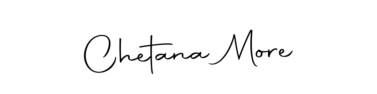 Chetana More stylish signature style. Best Handwritten Sign (Autography-DOLnW) for my name. Handwritten Signature Collection Ideas for my name Chetana More. Chetana More signature style 10 images and pictures png