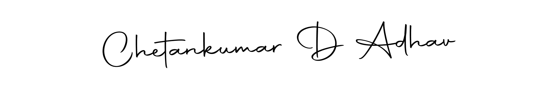 Create a beautiful signature design for name Chetankumar D Adhav. With this signature (Autography-DOLnW) fonts, you can make a handwritten signature for free. Chetankumar D Adhav signature style 10 images and pictures png