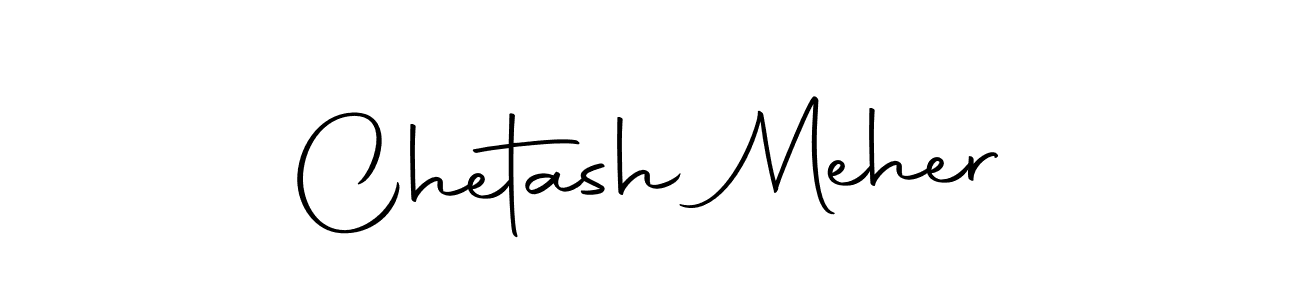 Create a beautiful signature design for name Chetash Meher. With this signature (Autography-DOLnW) fonts, you can make a handwritten signature for free. Chetash Meher signature style 10 images and pictures png