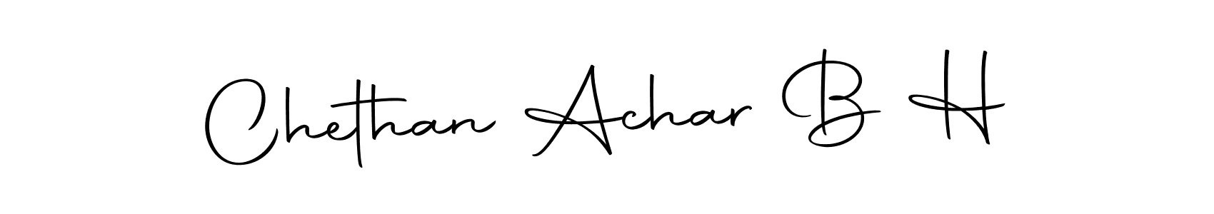 Make a beautiful signature design for name Chethan Achar B H. With this signature (Autography-DOLnW) style, you can create a handwritten signature for free. Chethan Achar B H signature style 10 images and pictures png