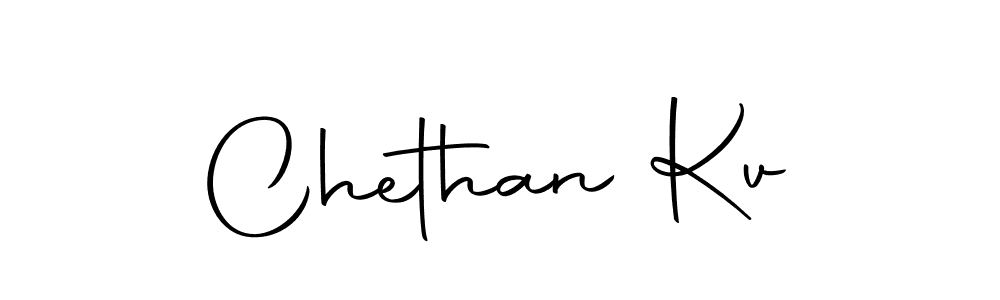 Create a beautiful signature design for name Chethan Kv. With this signature (Autography-DOLnW) fonts, you can make a handwritten signature for free. Chethan Kv signature style 10 images and pictures png