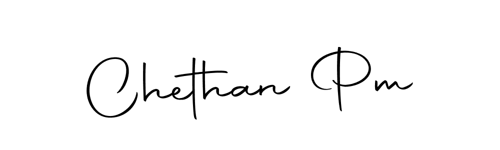 It looks lik you need a new signature style for name Chethan Pm. Design unique handwritten (Autography-DOLnW) signature with our free signature maker in just a few clicks. Chethan Pm signature style 10 images and pictures png