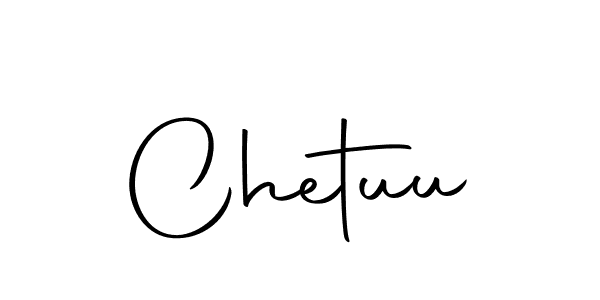 Design your own signature with our free online signature maker. With this signature software, you can create a handwritten (Autography-DOLnW) signature for name Chetuu. Chetuu signature style 10 images and pictures png