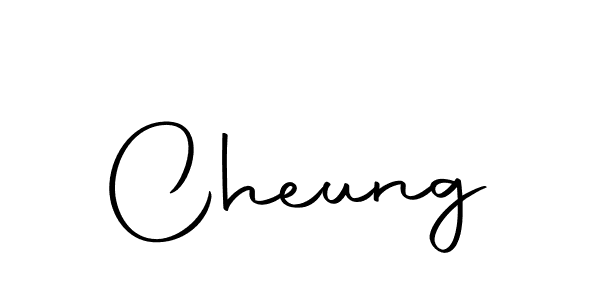 Create a beautiful signature design for name Cheung. With this signature (Autography-DOLnW) fonts, you can make a handwritten signature for free. Cheung signature style 10 images and pictures png