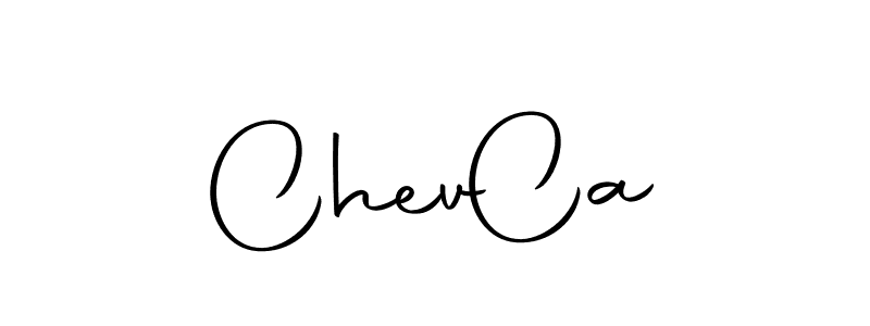 How to make Chev  Ca name signature. Use Autography-DOLnW style for creating short signs online. This is the latest handwritten sign. Chev  Ca signature style 10 images and pictures png