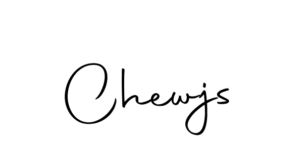 Use a signature maker to create a handwritten signature online. With this signature software, you can design (Autography-DOLnW) your own signature for name Chewjs. Chewjs signature style 10 images and pictures png