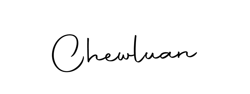 You can use this online signature creator to create a handwritten signature for the name Chewluan. This is the best online autograph maker. Chewluan signature style 10 images and pictures png