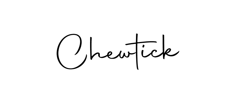 Use a signature maker to create a handwritten signature online. With this signature software, you can design (Autography-DOLnW) your own signature for name Chewtick. Chewtick signature style 10 images and pictures png