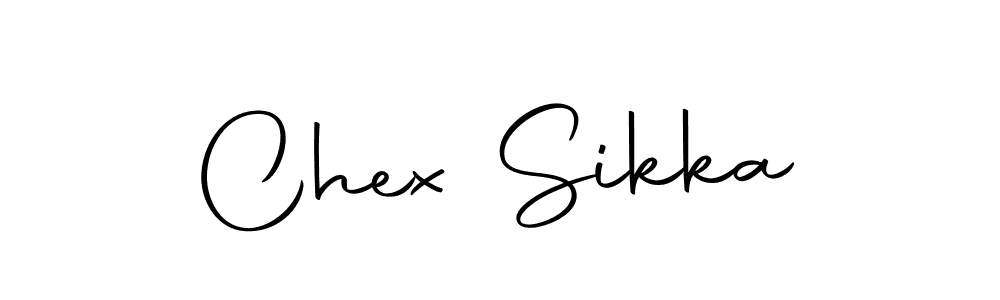 You should practise on your own different ways (Autography-DOLnW) to write your name (Chex Sikka) in signature. don't let someone else do it for you. Chex Sikka signature style 10 images and pictures png