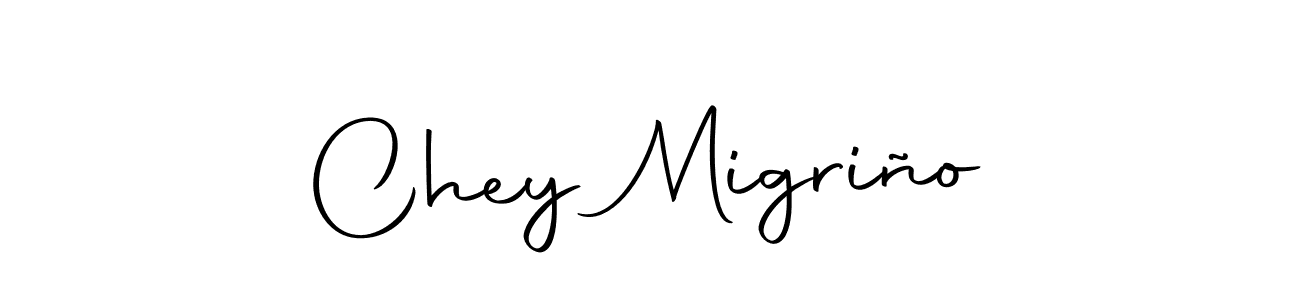 Also we have Chey Migriño name is the best signature style. Create professional handwritten signature collection using Autography-DOLnW autograph style. Chey Migriño signature style 10 images and pictures png